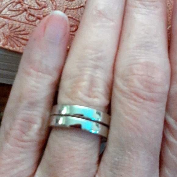 125 FACETS MOISSANITE WEDDING SET - Picture 7 of 13